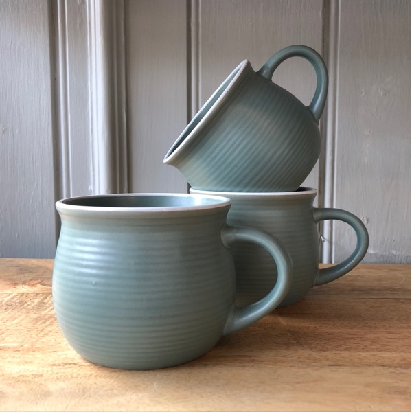 Stoneware Mug - Laurel Green