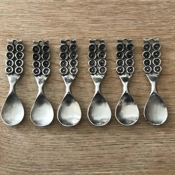 Mid Century Coffee Spoons
